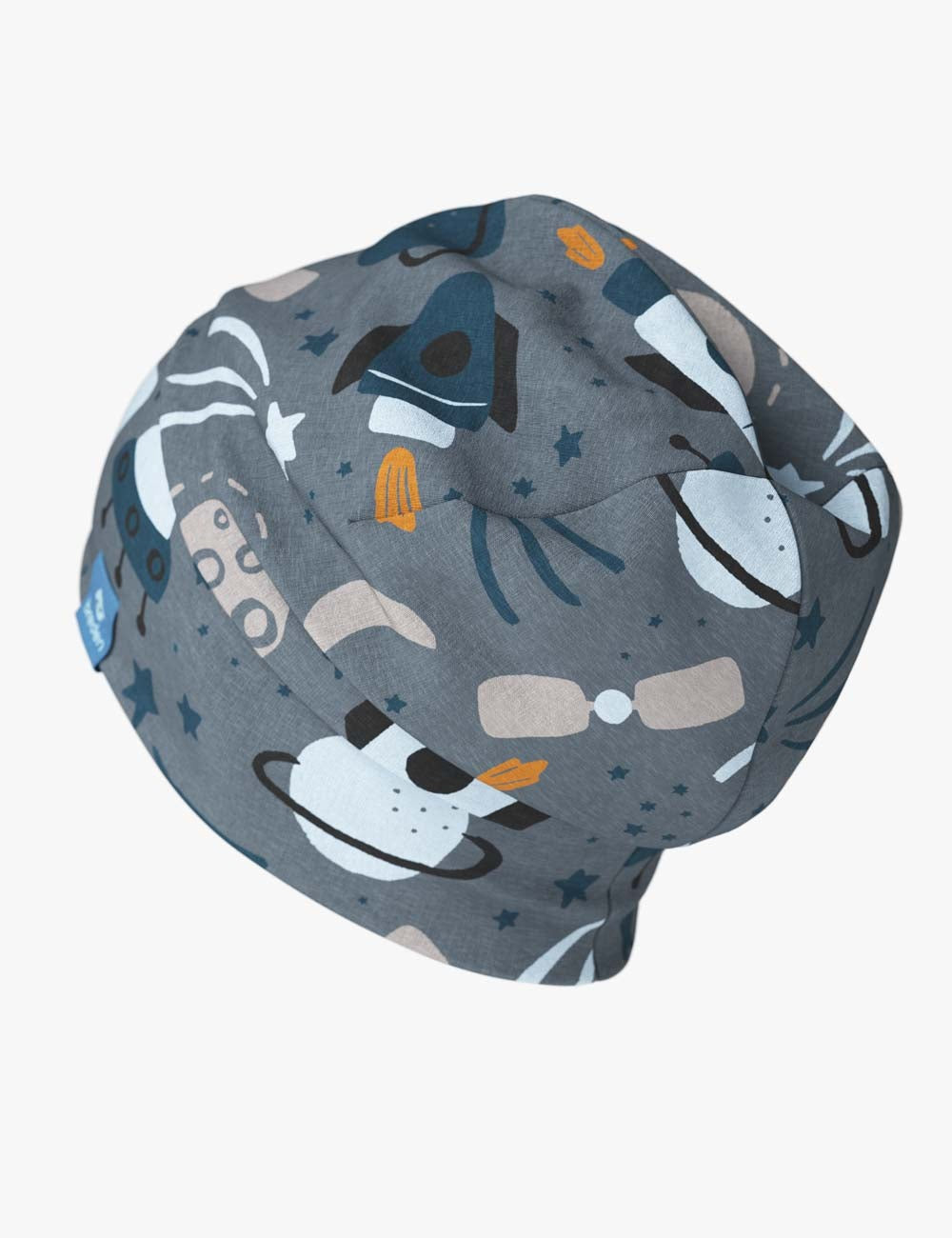 Cotton Beanie Hat With Folds DARGO - Rocketrace