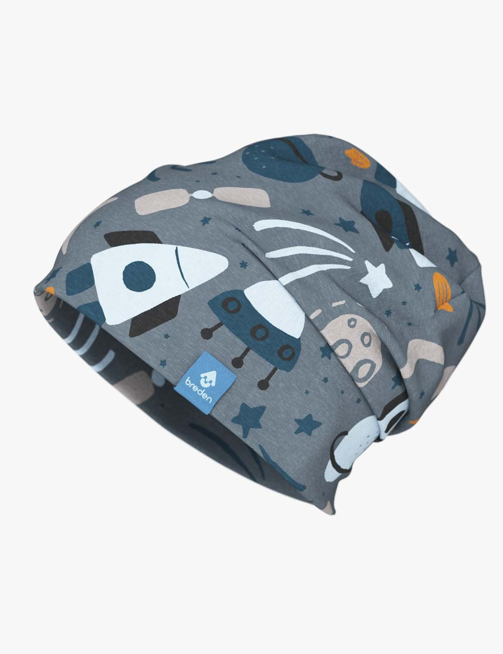 Cotton Beanie Hat With Folds DARGO - Rocketrace