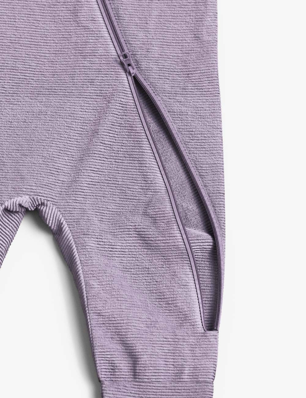 Merino wool baby romper MAJOR - Ottoman Stripes