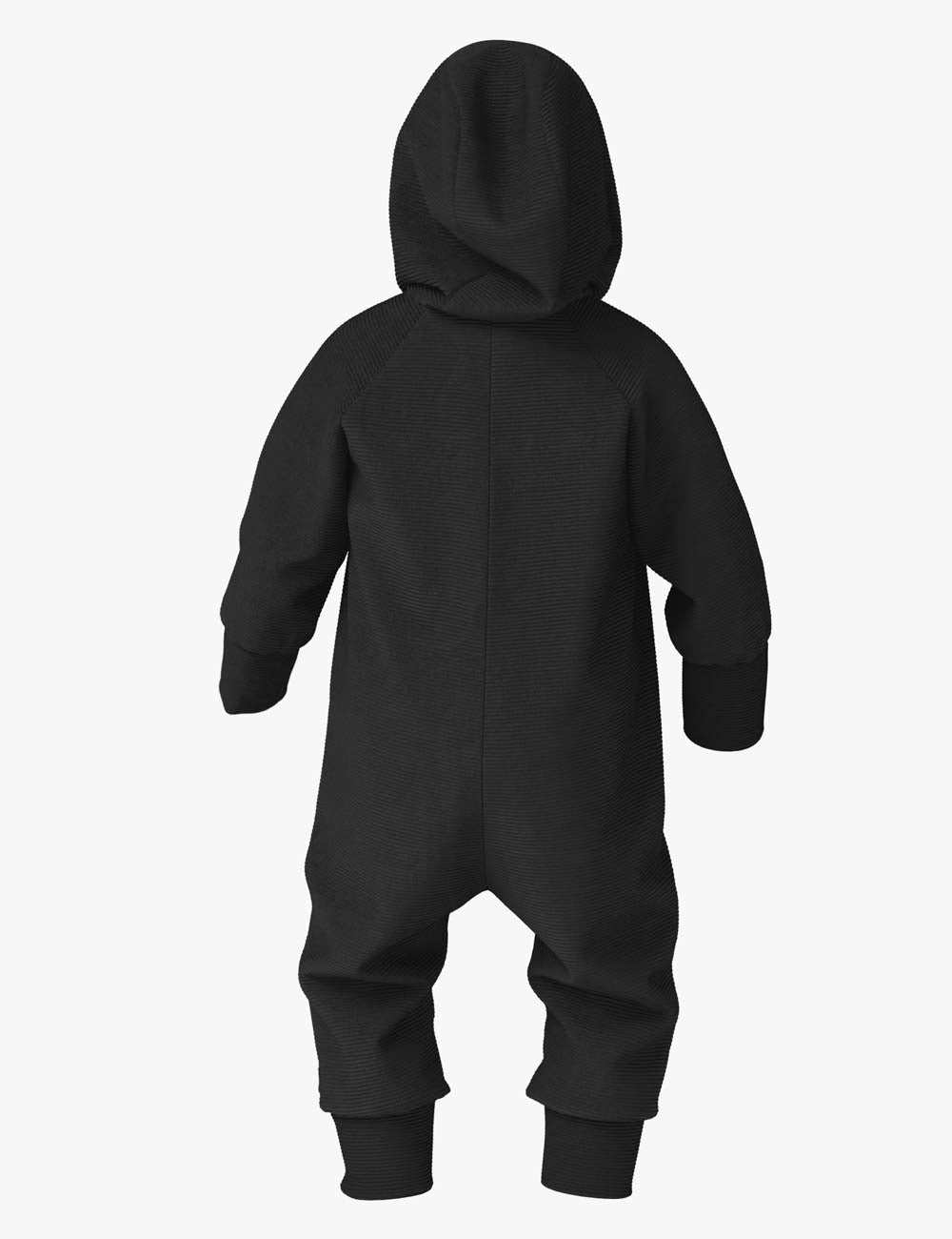 Merino wool baby romper MAJOR - Ottoman Stripes