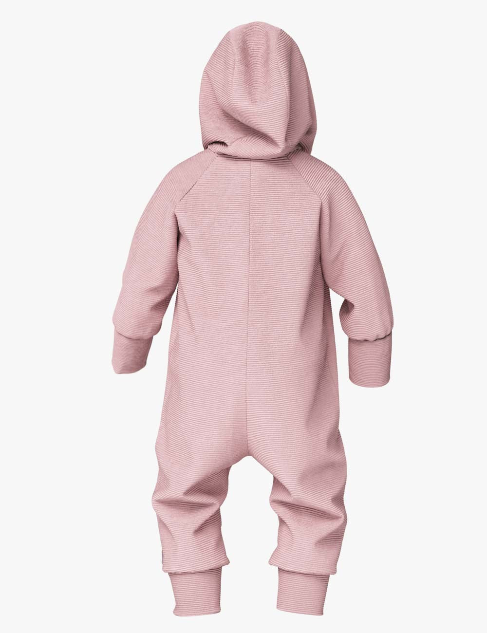 Merino wool baby romper MAJOR - Ottoman Stripes