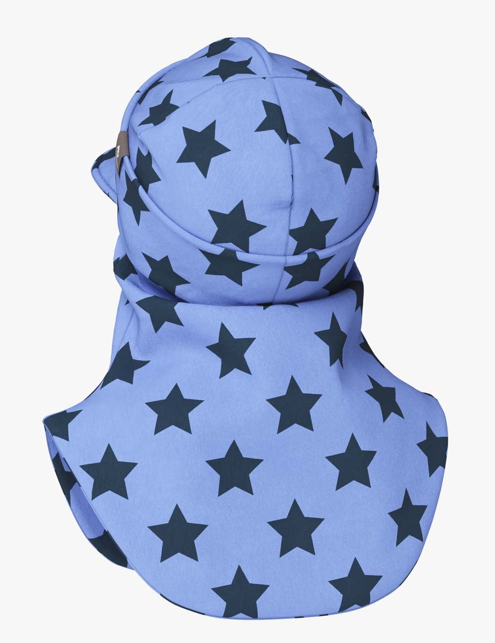 Peaked Spring-Fall Balaclava For Kids BENT - Stars