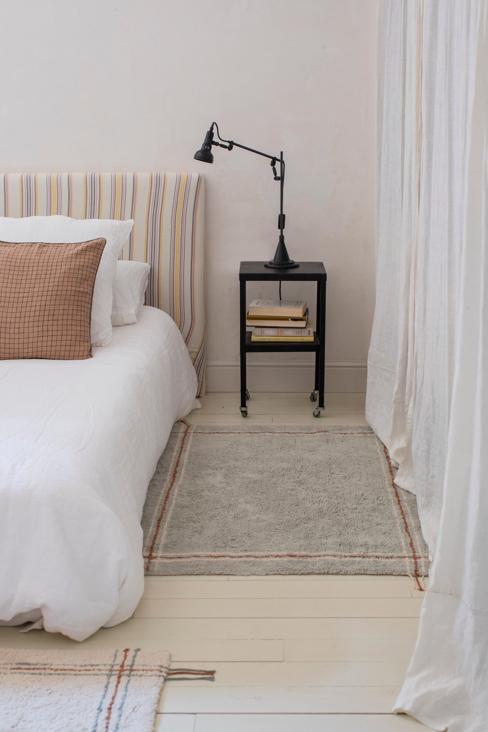 Washable Rug Cuisine Blue Sage, 90x130 cm