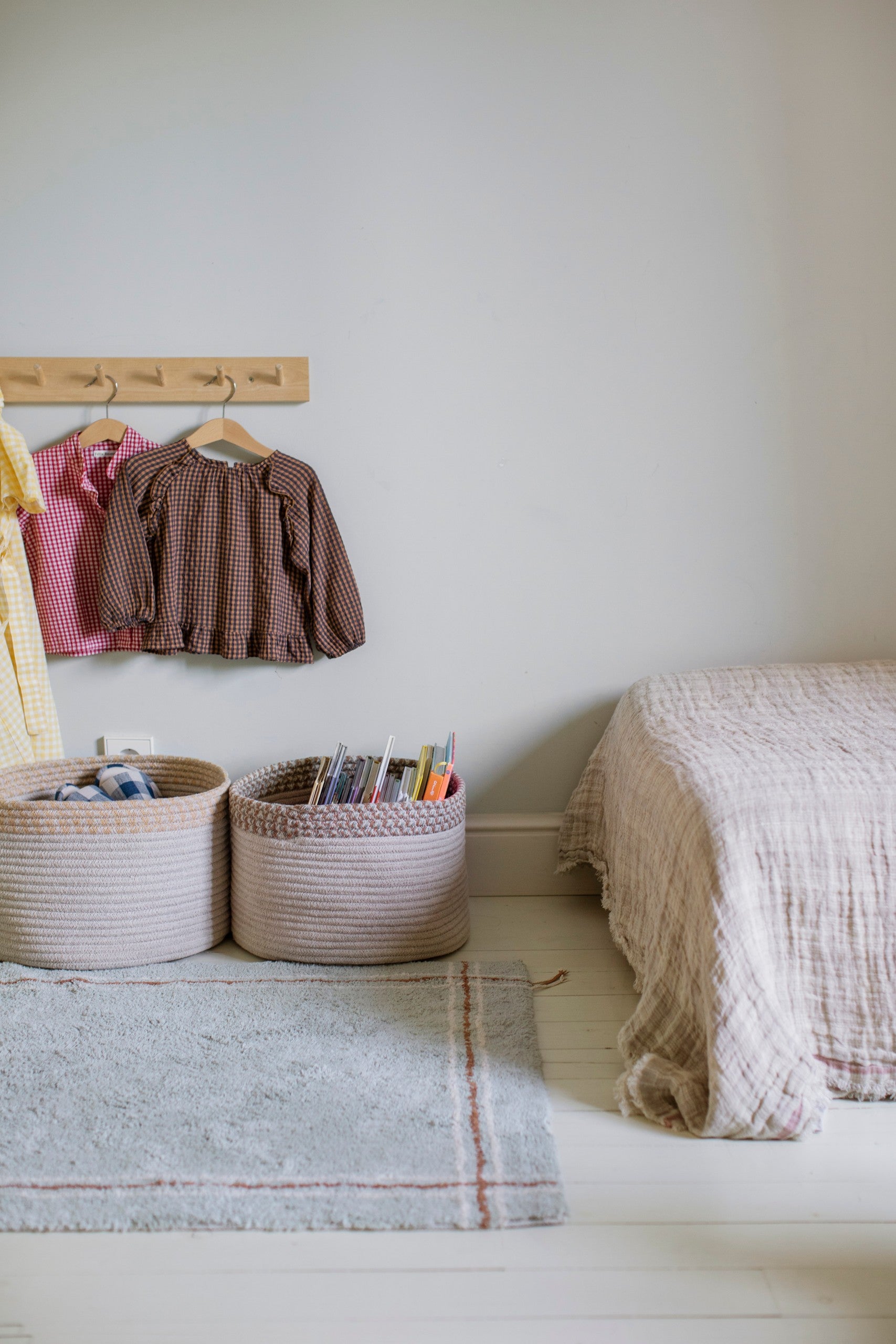 Washable Rug Cuisine Blue Sage, 90x130 cm