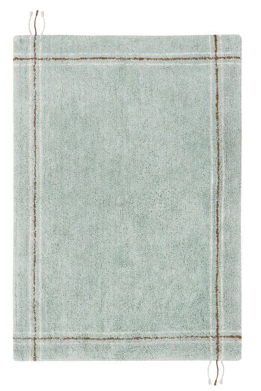 Washable Rug Cuisine Blue Sage, 90x130 cm