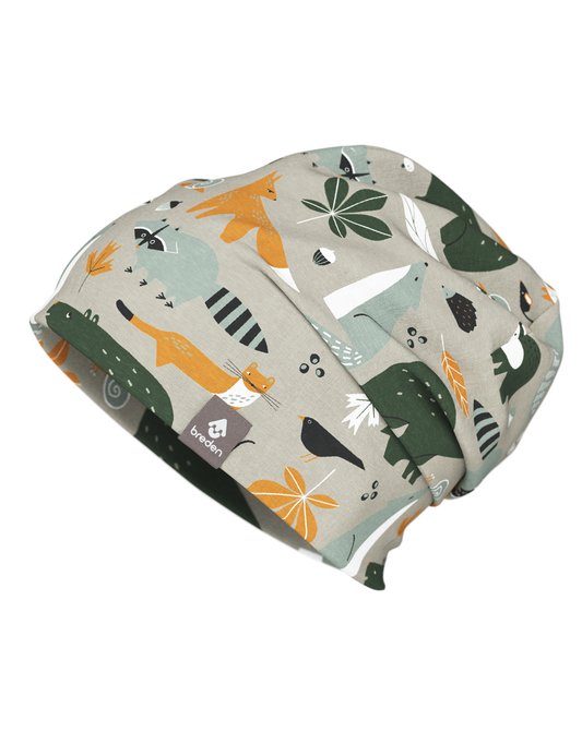 100% Cotton Beanie Hat With Folds DARGO